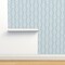 Coastal Cottage Cottagecore Rope Nautical Blue Beach Lake Sea Classic Custom Removable Wallpaper by Spoonflower Peel & Stick Wallpaper 2FT Wide
